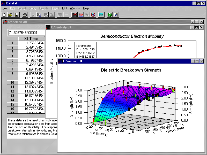 DataFit Screenshot